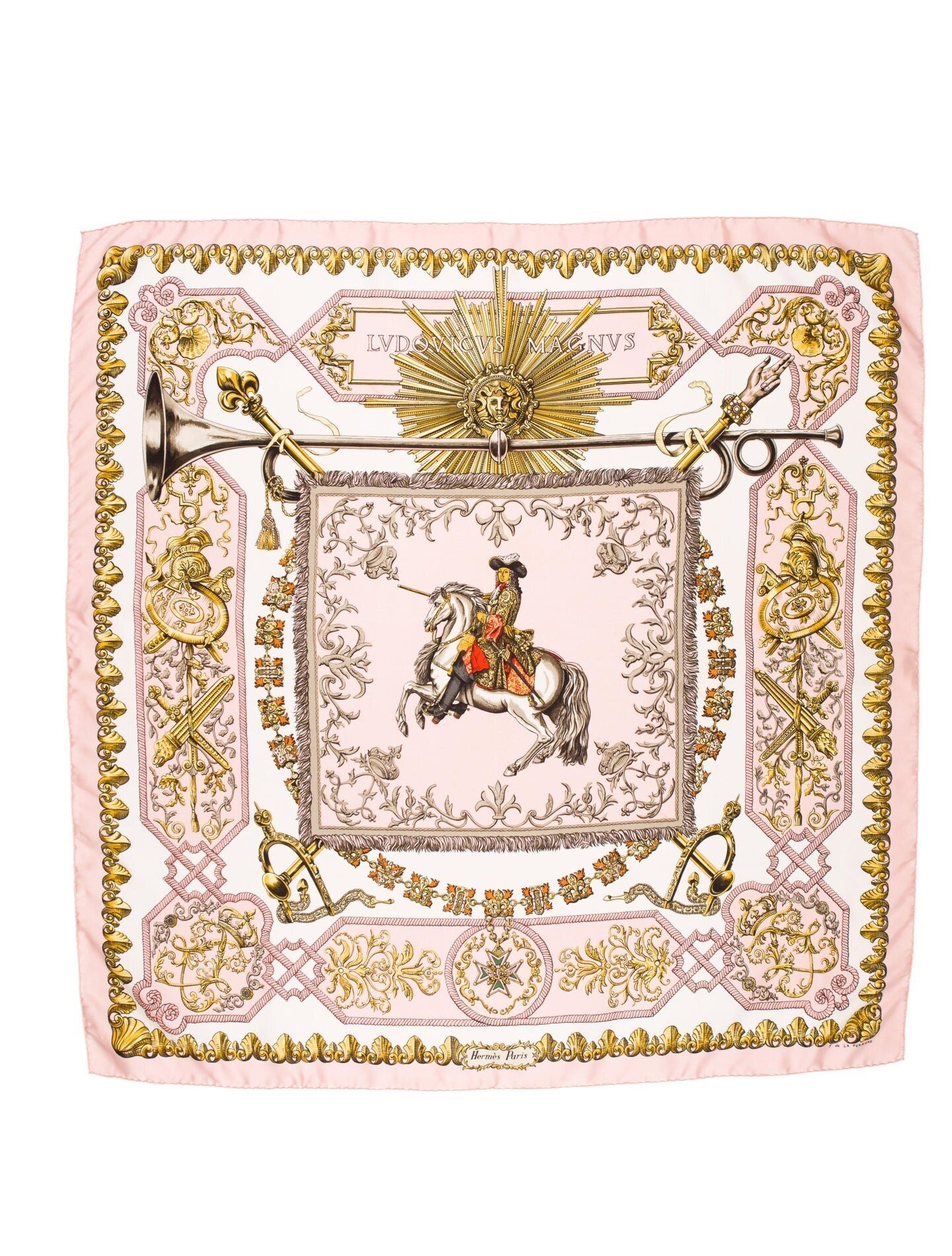  Hermes Scarf - Second Hand from The Real Real 